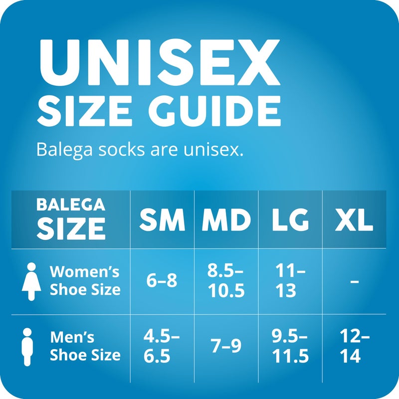 Balega Silver Compression Fit Performance No Show Athletic Running Socks for Men and Women (1 Pair), Black/Carbon, Small - Image 4